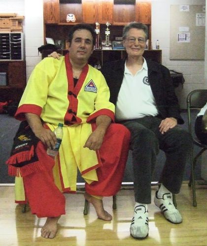 Kuk Sa Nim and Prof. Bill Dewart - longtime friends